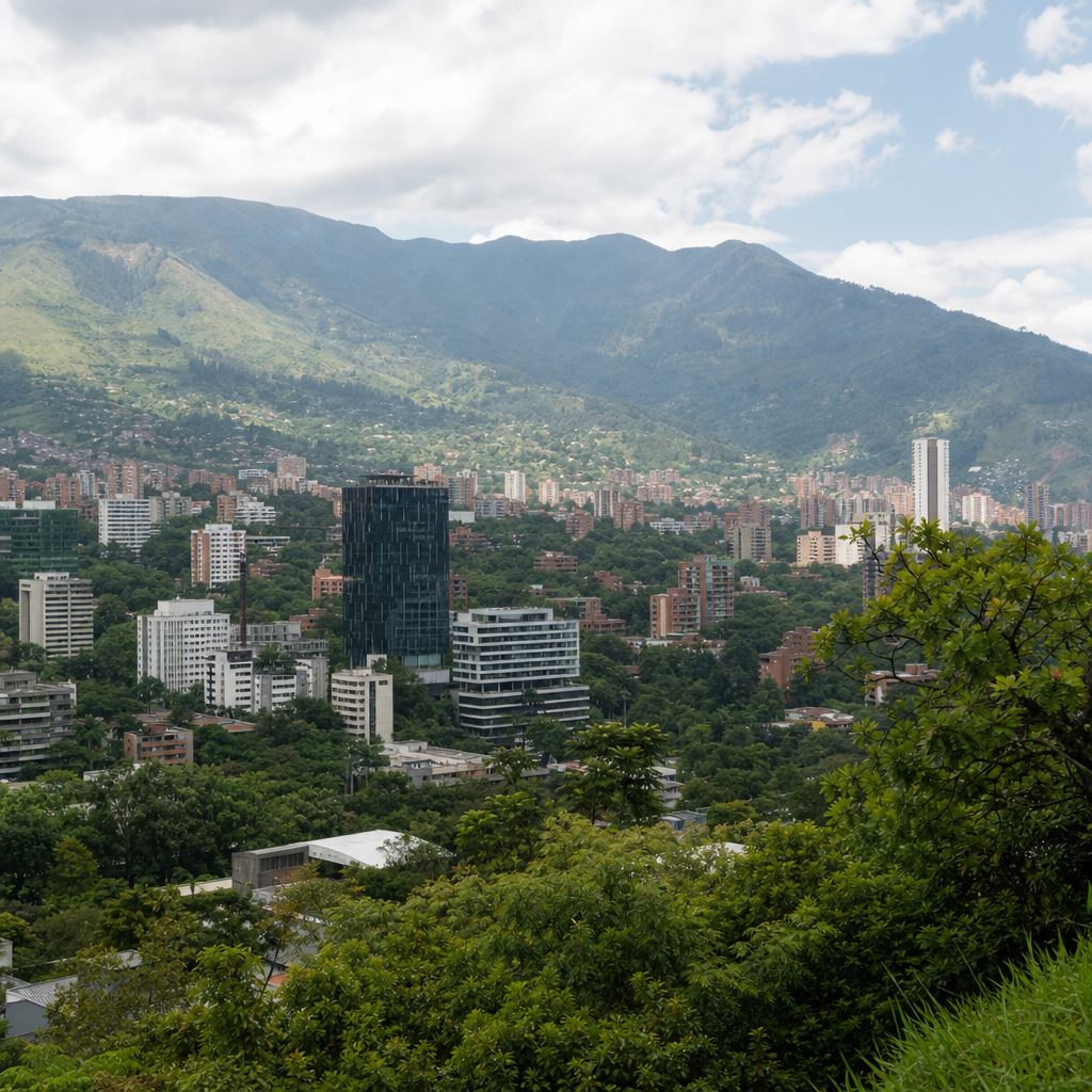 View of Medellín, Colombia