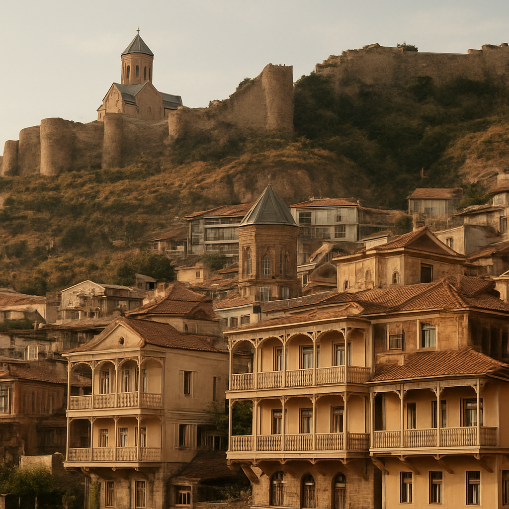 View of Tbilisi, Georgia